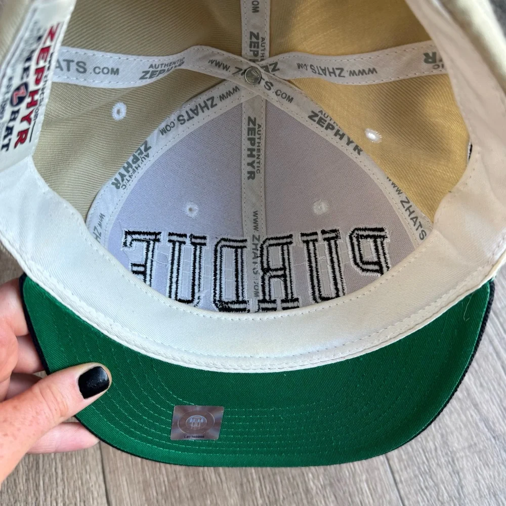 Purdue SnapBack wool blend hat Zephyr tan Boilermakers
